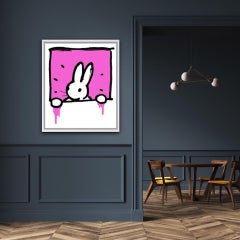 Harry Bunce, Rabbit For Keith #1, Animal Art, Inspired by Keith Haring