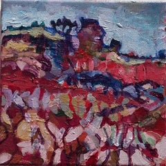 Doochill North BY DIANE HADDEN, Original Abstract Landscape Painting for Sale