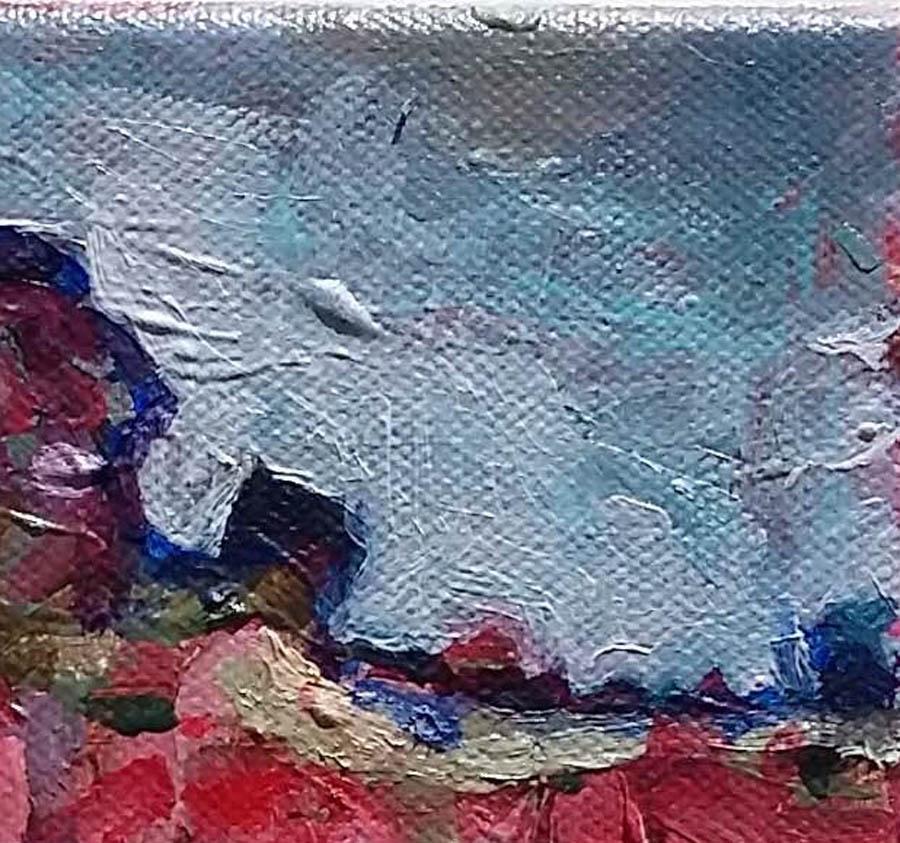 Doochill North BY DIANE HADDEN, Original Abstract Landscape Painting for Sale For Sale 3