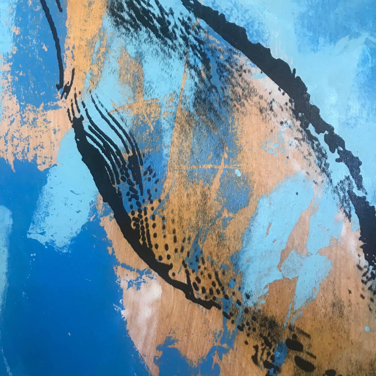 Harry Bunce
Sorry… #85
Original Mixed Media Painting
Media includes brush, aerosol, sponge, stencil work, screen print on recovered 9mm birch plywood panel
Image size – H: 67 cm, W: 49.5 cm
Framed size – H: 70.5cm, W: 53cm
Sold Framed in a White