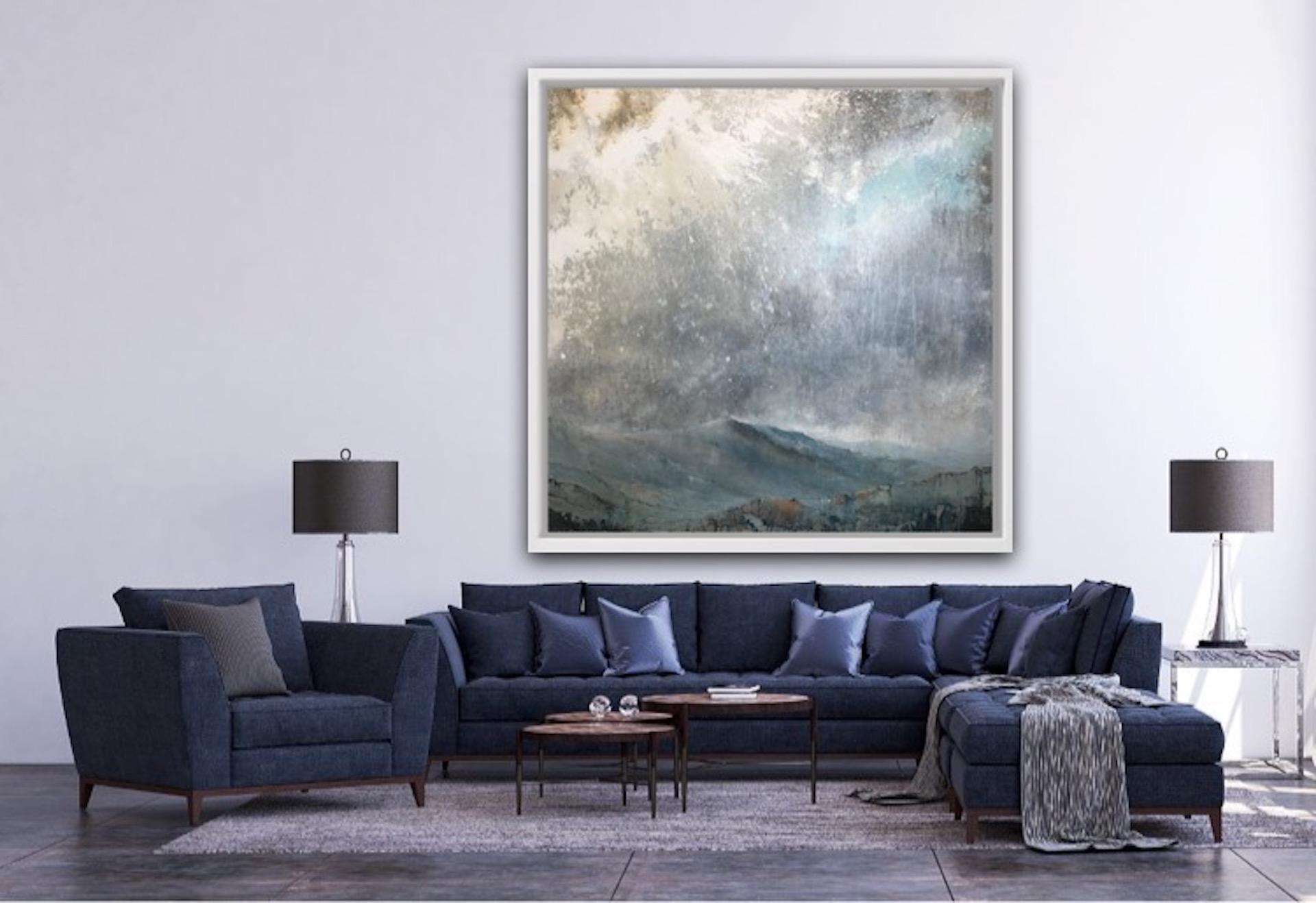 Return of the Clouds, James Bonstow, Contemporary Original Seascape Painting For Sale 4