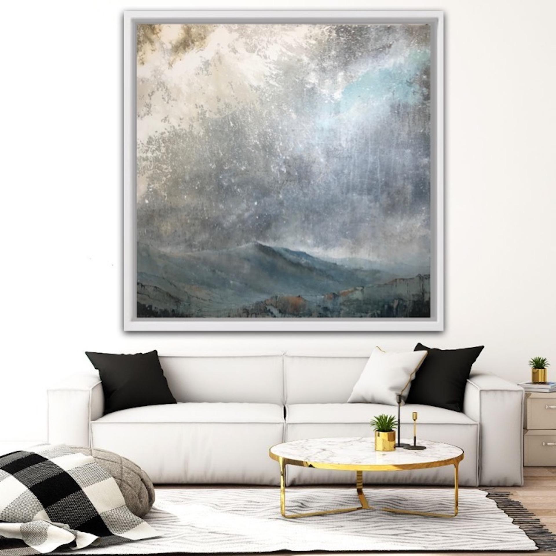 Return of the Clouds, James Bonstow, Contemporary Original Seascape Painting For Sale 5