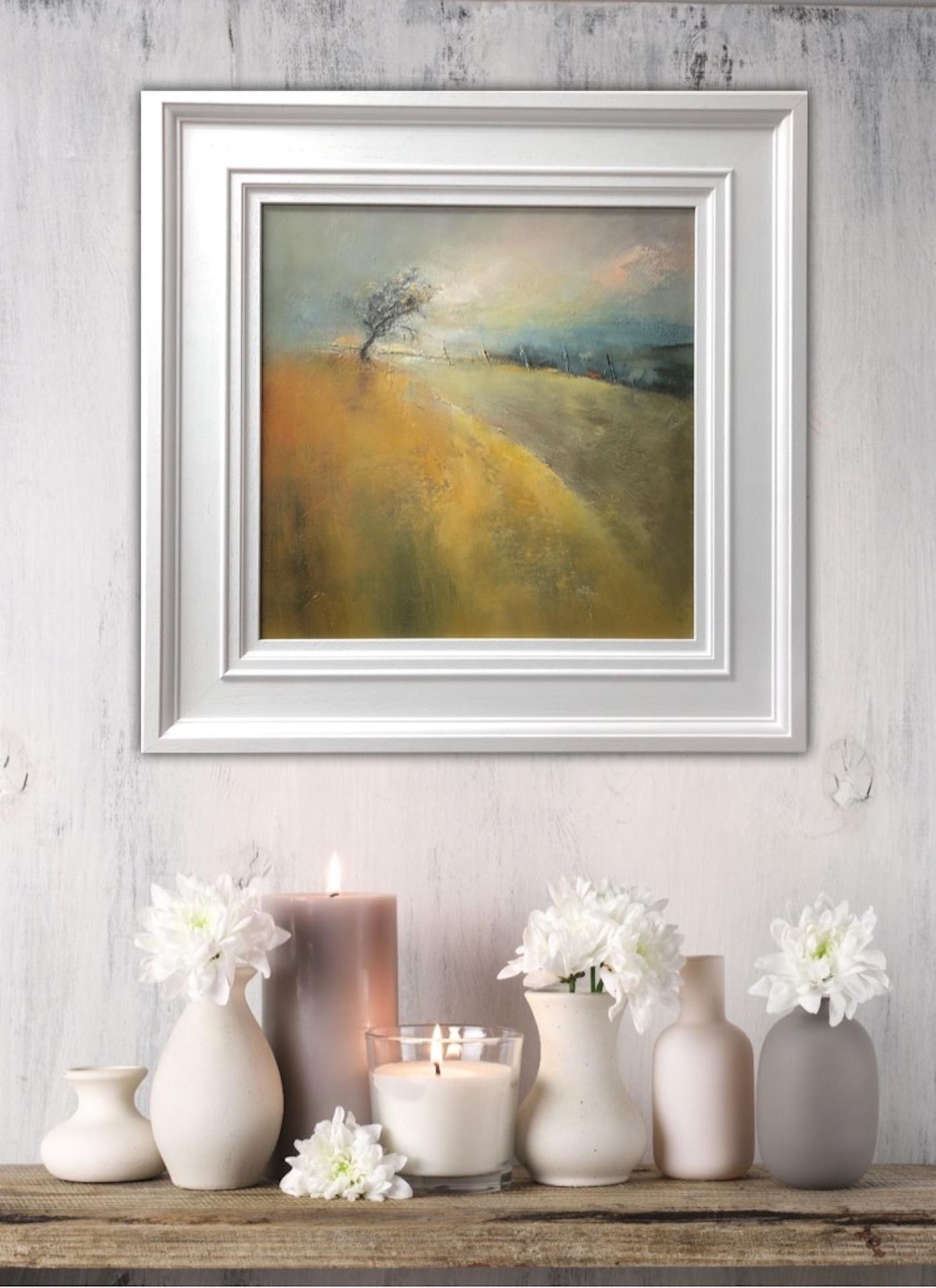 Shirley Kirkcaldy, Esperando la primavera, Pintura original de paisaje, Árbol natural en venta 6