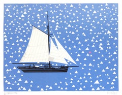 Carlotta, Simon Tozer, Boat Art, Bright Art, Art for Sailors, Seascape Prints