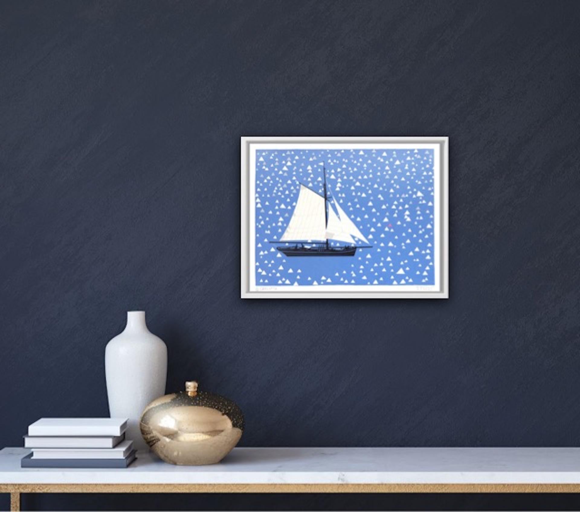 Carlotta, Simon Tozer, Boat Art, Bright Art, Art for Sailors, Seascape Prints 4