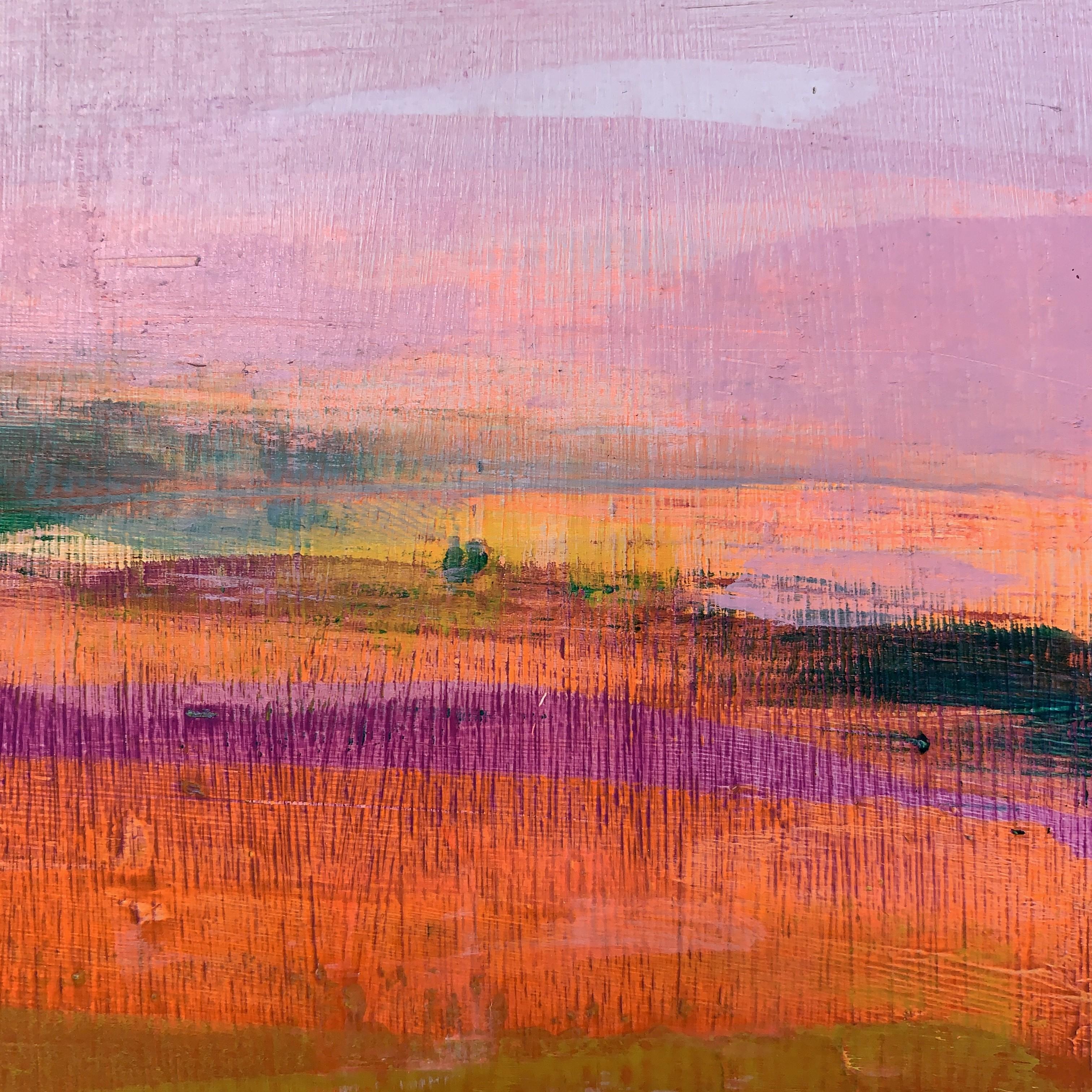 Jane Wachman, Blossom, Bright Art, Original Painting, Affordable Landscape Art 3