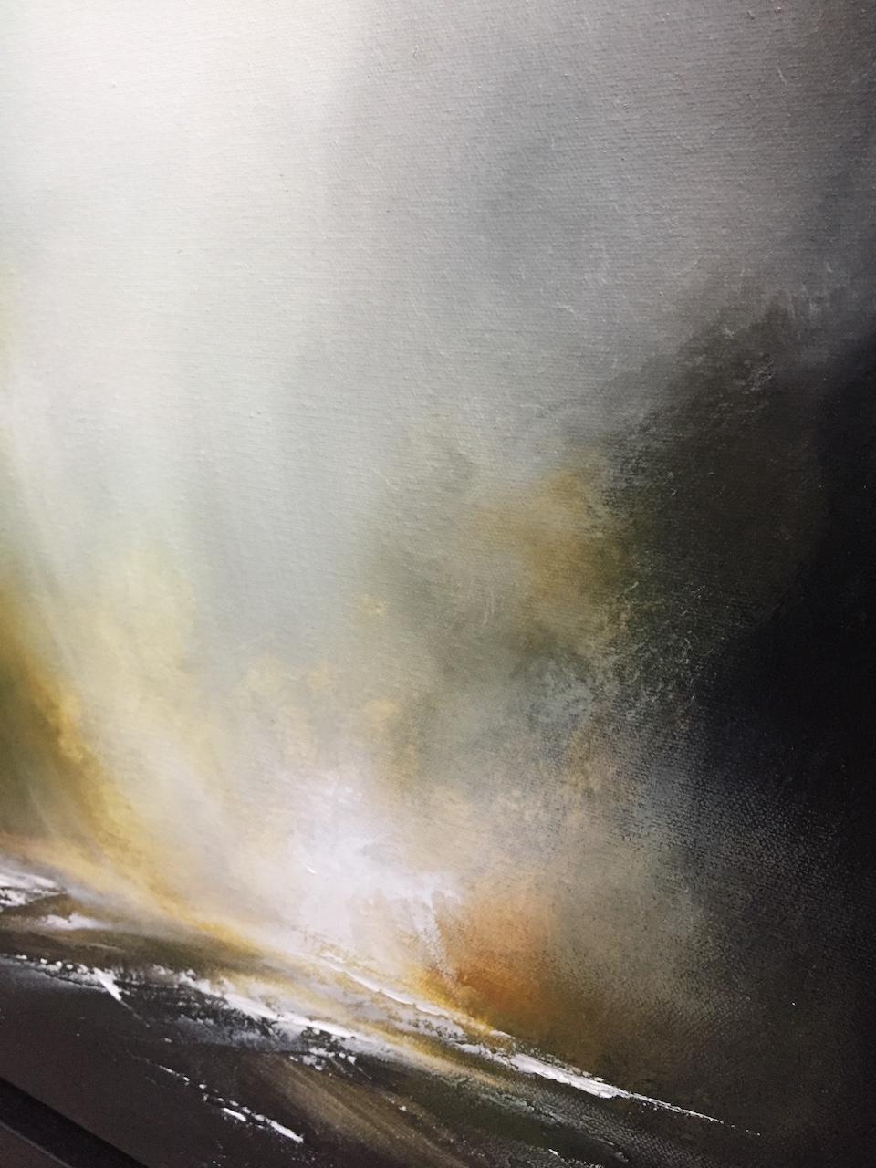 Sheryl Roberts, Delicate Thunders, Peinture originale de paysage marin, Art contemporain en vente 1