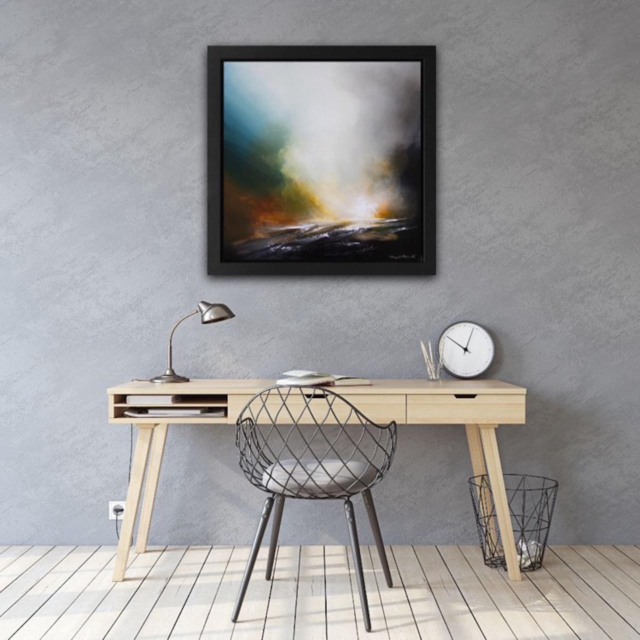 Sheryl Roberts, Delicate Thunders, Peinture originale de paysage marin, Art contemporain en vente 4