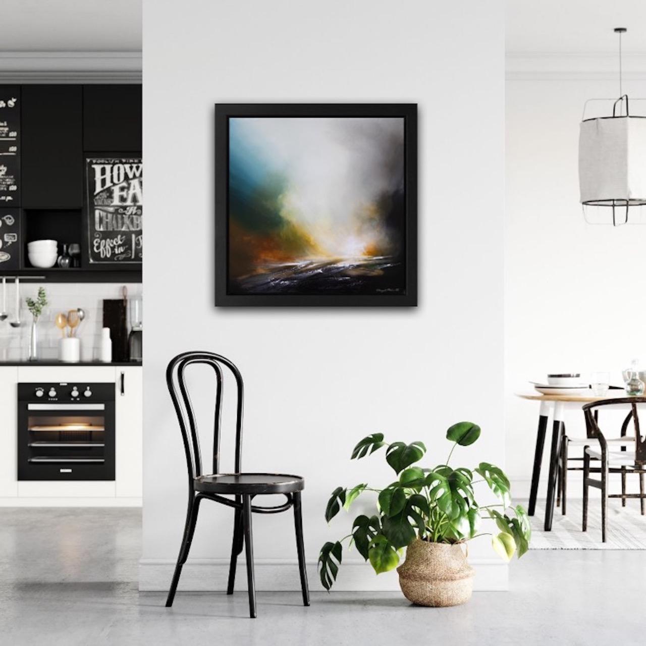 Sheryl Roberts, Delicate Thunders, Peinture originale de paysage marin, Art contemporain en vente 5