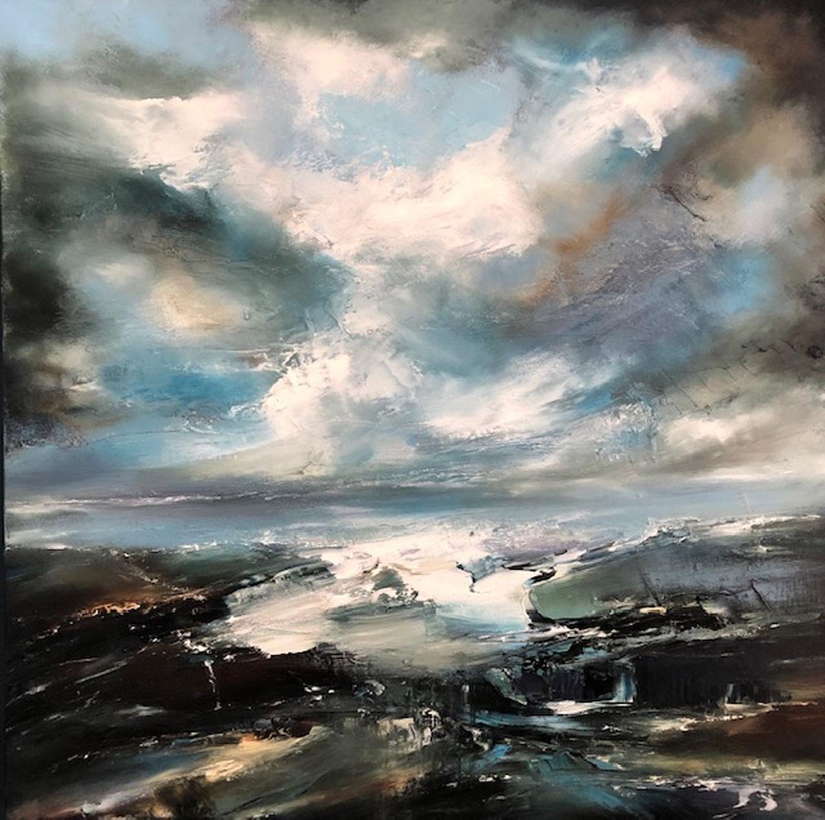 Helen Howells
Summer's Calling
Original Oil Painting on Canvas
Oil Paint on Canvas
Canvas size: H 91cm x W 91cm x D 3.5cm
Sold Unframed
(Please note that in situ images are purely an indication of how a piece may look.)

Summer’s Calling is an