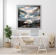 Summer’s Calling, Helen Howells, Original Contemporary Seascape Painting