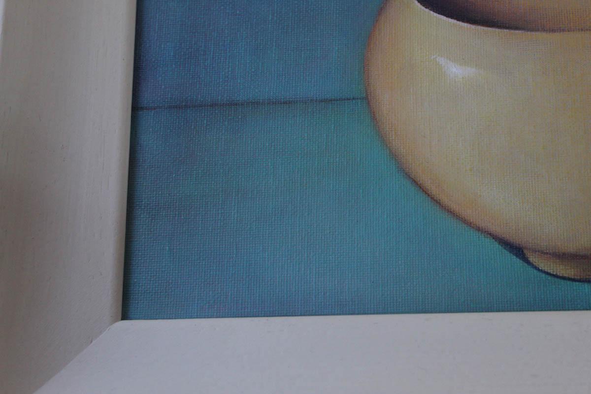 Mothers Bowl 1, Fiona Smith, Original Painting, Still Life Art, Ceramic Art For Sale 3