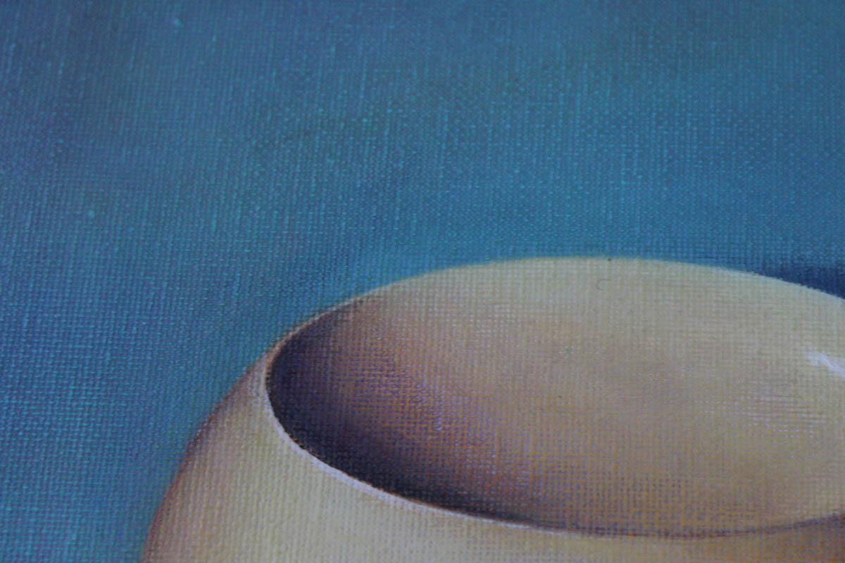 Mothers Bowl 1, Fiona Smith, Original Painting, Still Life Art, Ceramic Art For Sale 5