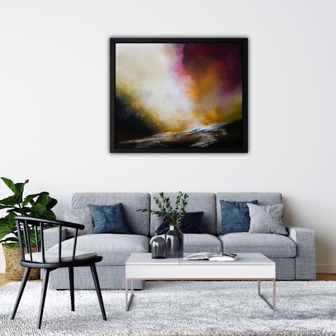 Sheryl Roberts, The Edge of Lightness, Original Abstract Painting For Sale 1