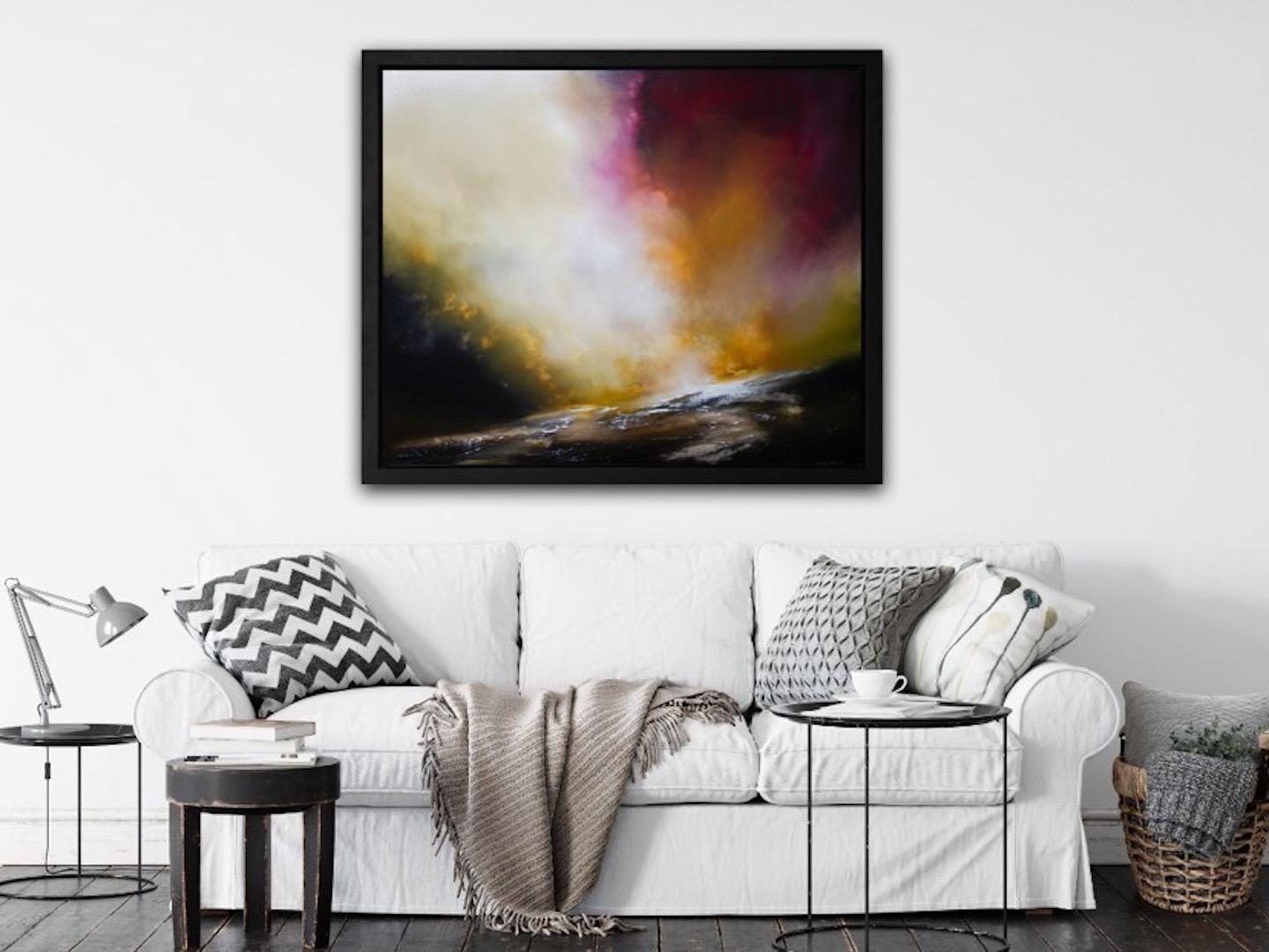 Sheryl Roberts, The Edge of Lightness, Original Abstract Painting For Sale 5