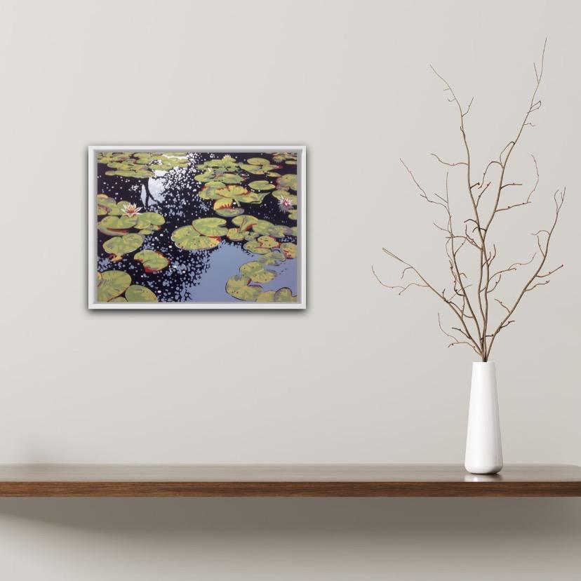 Alexandra Buckle, Lily Pond Reflections, Affordable Art 3