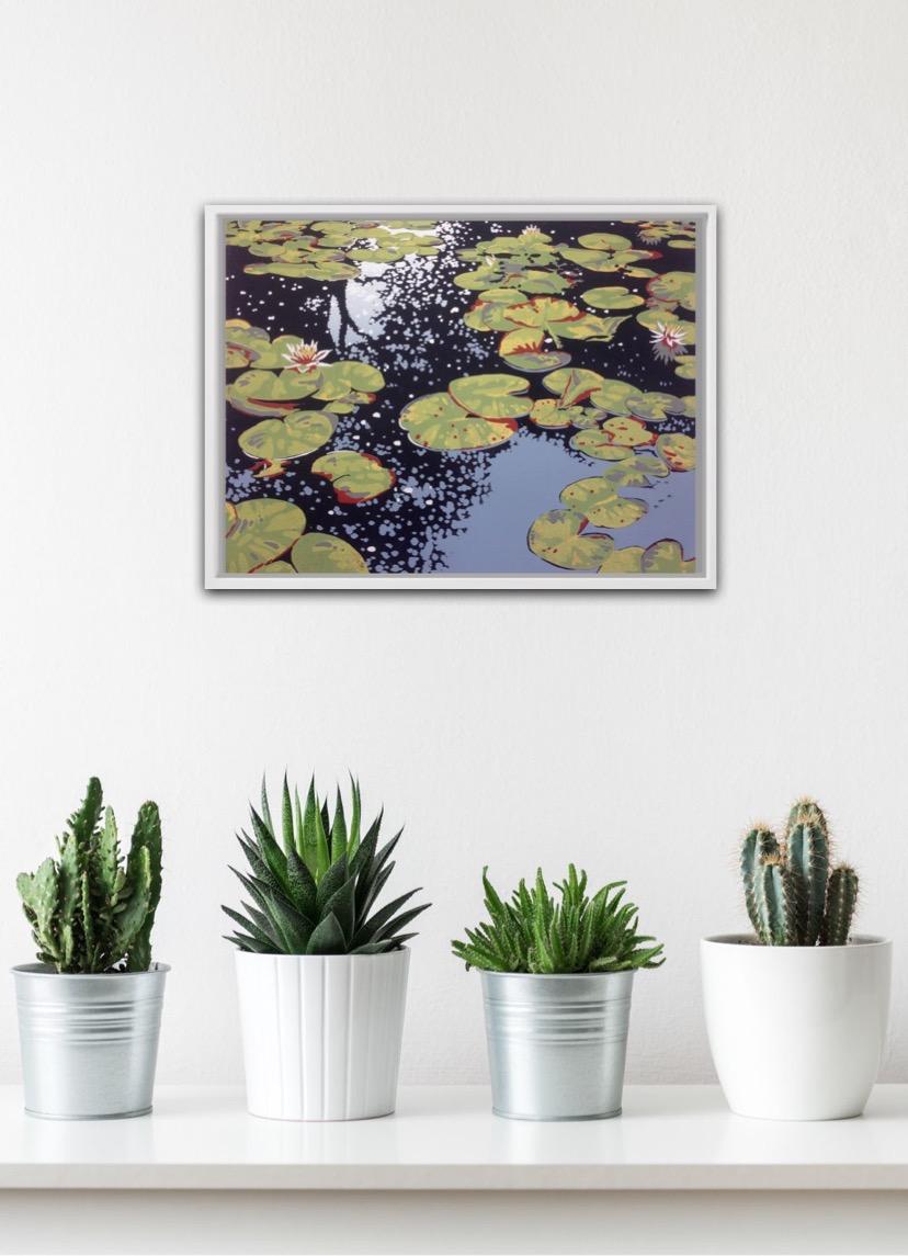 Alexandra Buckle, Lily Pond Reflections, Affordable Art 4