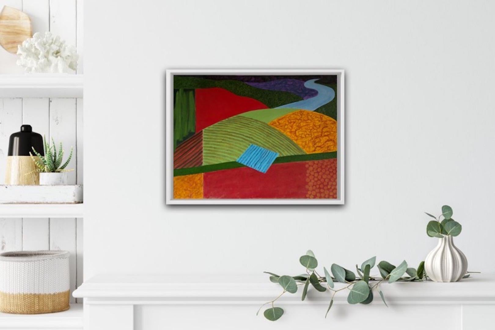 Christo Sharpe, Late evening Over Fowey, Original Landscape Painting, Art Online For Sale 3