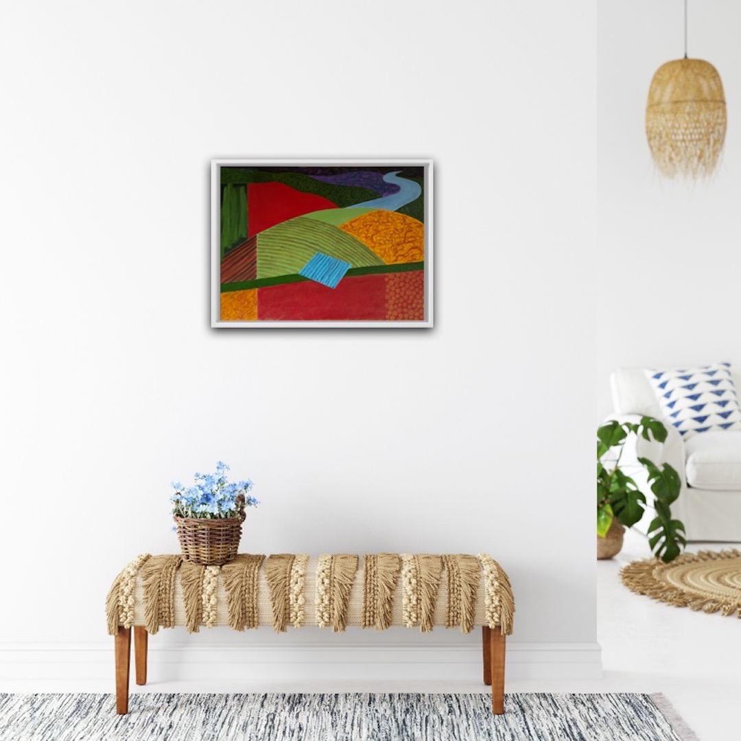 Christo Sharpe, Late evening Over Fowey, Original Landscape Painting, Art Online For Sale 4