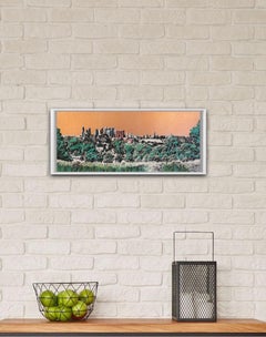 Jason Lilley, A little bit of Canary Wharf, London Art, Limited Edition Print