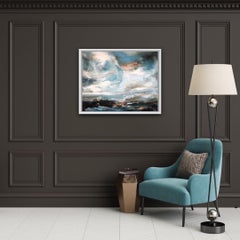 Helen Howells, Coastal Shore, Original Oil Painting, Seascape Art