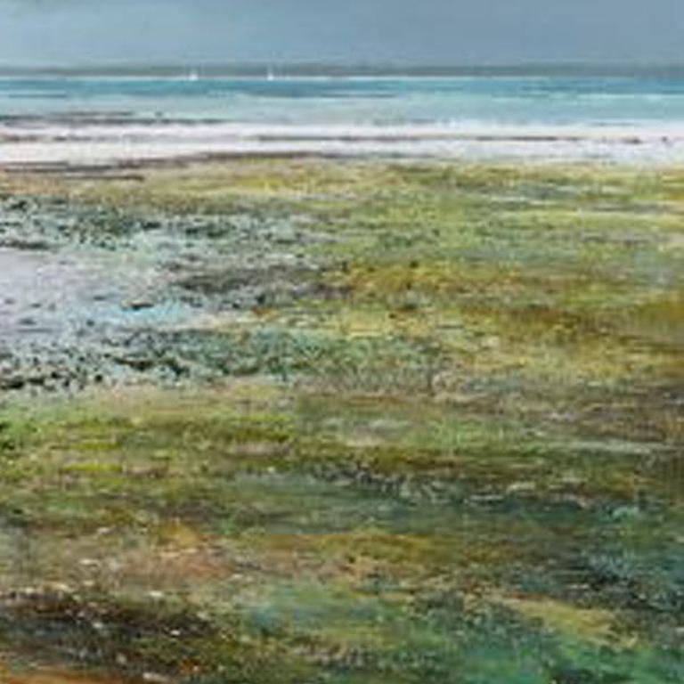 Michael Sanders, Un paseo vigorizante - Impresión en lienzo grande, Arte marino, Arte en línea en venta 3