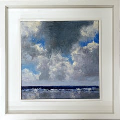 Andrew Barrowman, Clouds, Sea and Reflections, Original Oil Painting, Art Online