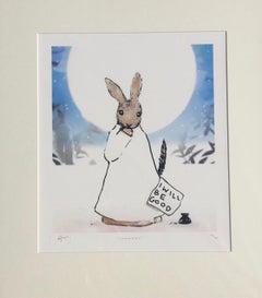 Gennaio, L'anno felice, Harry Bunce, Arte animale, Stampa in edizione limitata