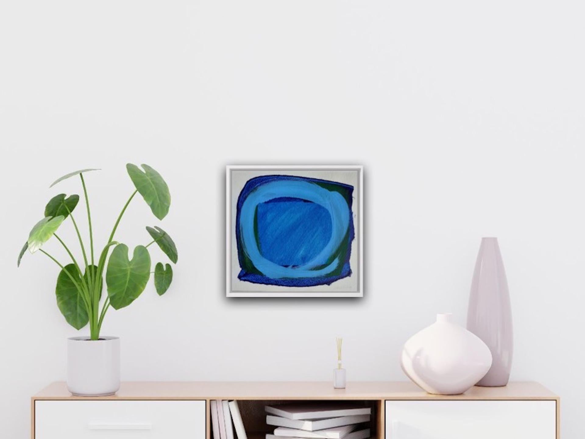 Julia Craig, Azure ll, Arte astratta originale, Arte contemporanea, Arte accessibile in vendita 3