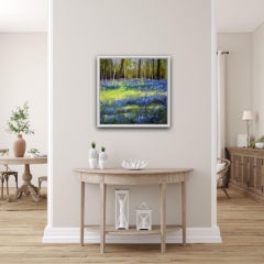 Caroline McMillan Davey, Profumo di primavera, dipinto originale di paesaggio