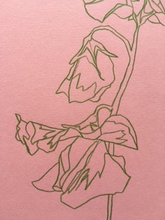 Ellen Williams, Sweet Pea II, Original Drawing, Affordable Art, Art Online