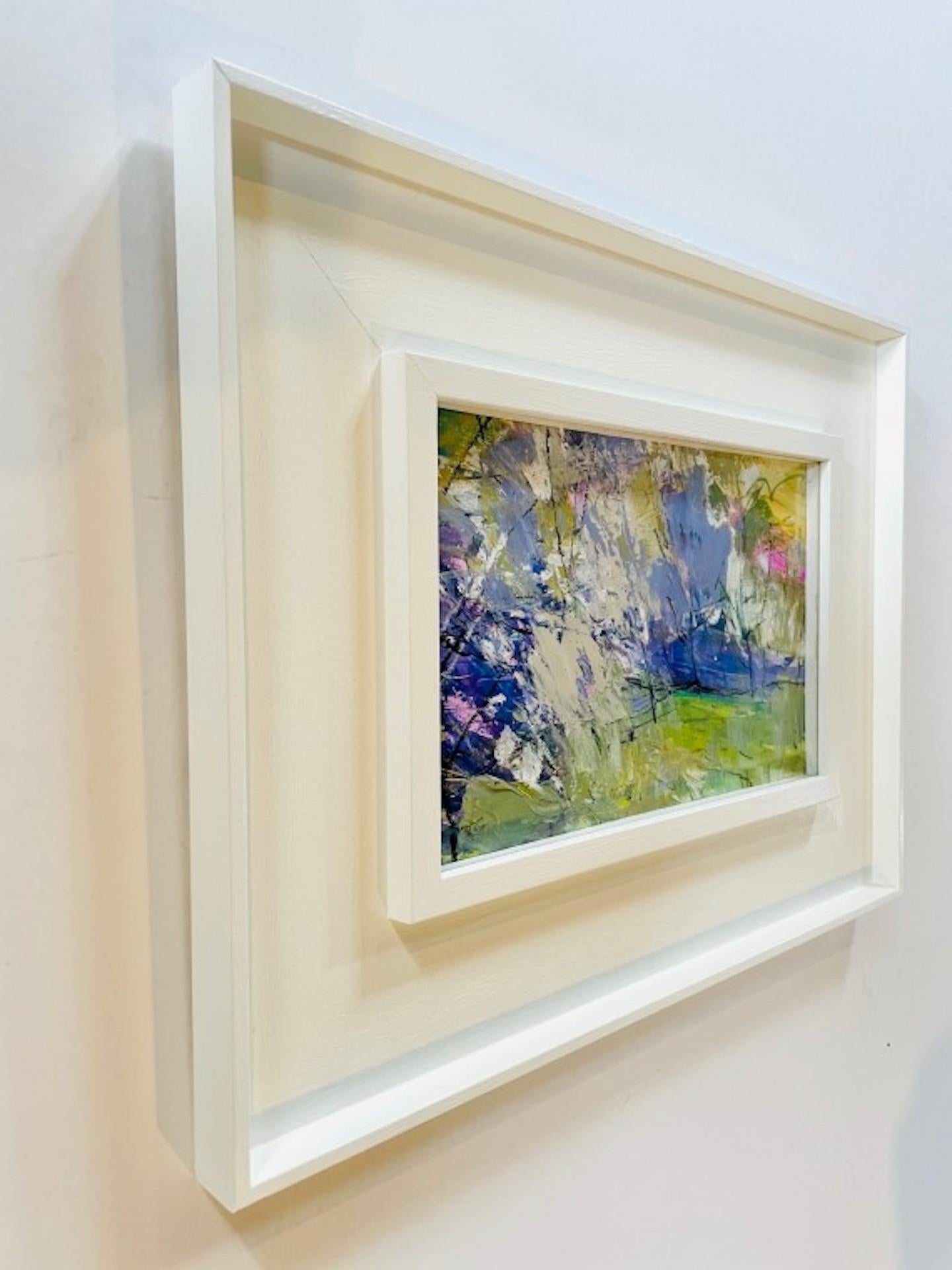 Peinture de paysage abstraite originale Natalie Bird, Evening Light, Blossom I en vente 3