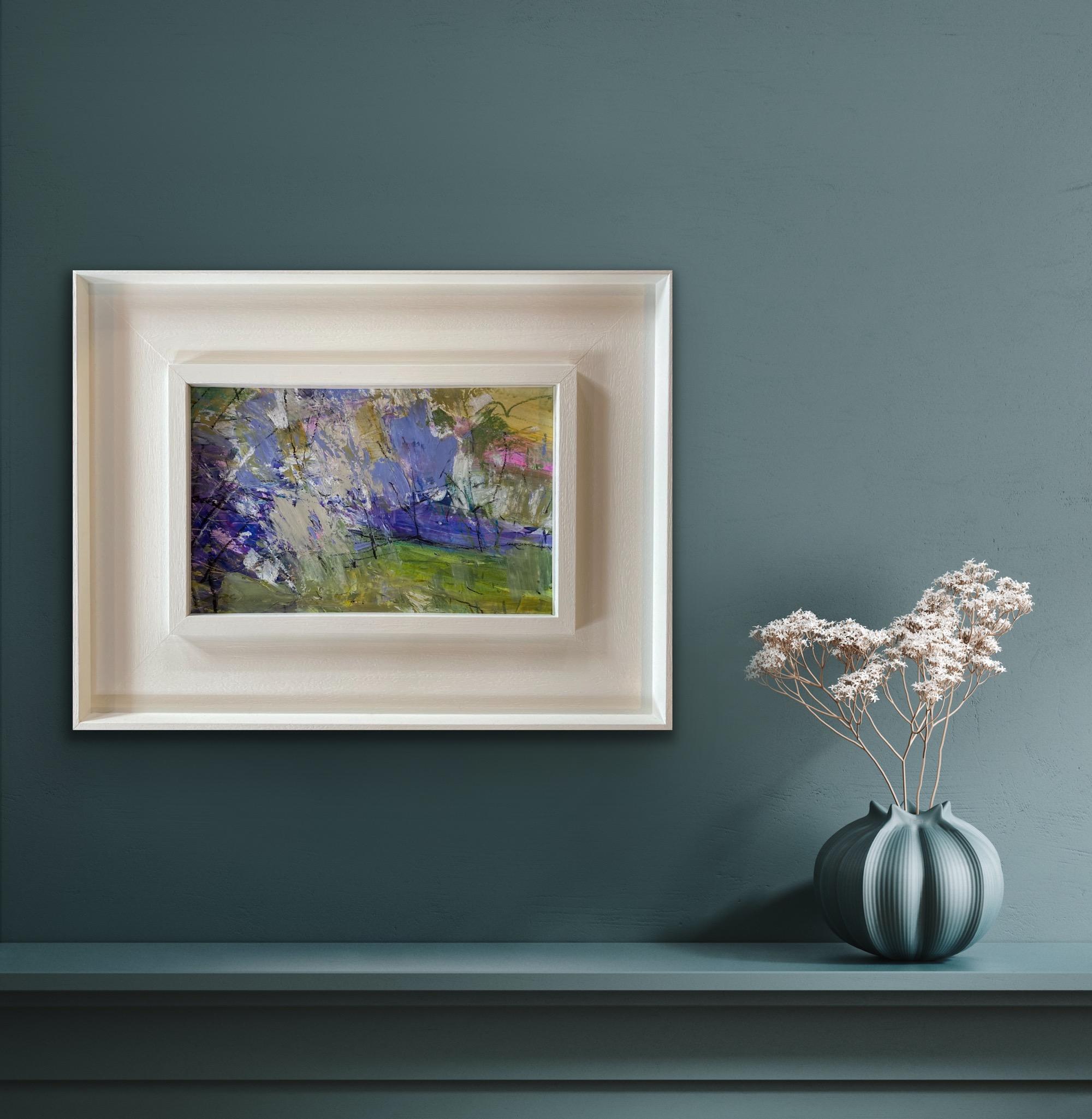 Natalie Bird, Evening Light, Blossom I, Original Abstract Landscape Painting For Sale 2