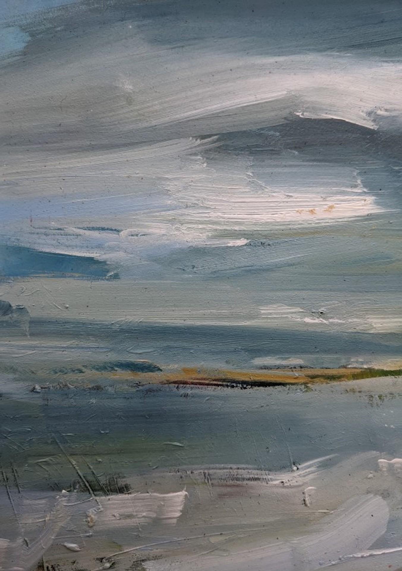 Stephen Kinder, Ebbing Tide, Meereslandschaftskunst, Originalgemälde, Erschwingliche Kunst im Angebot 1
