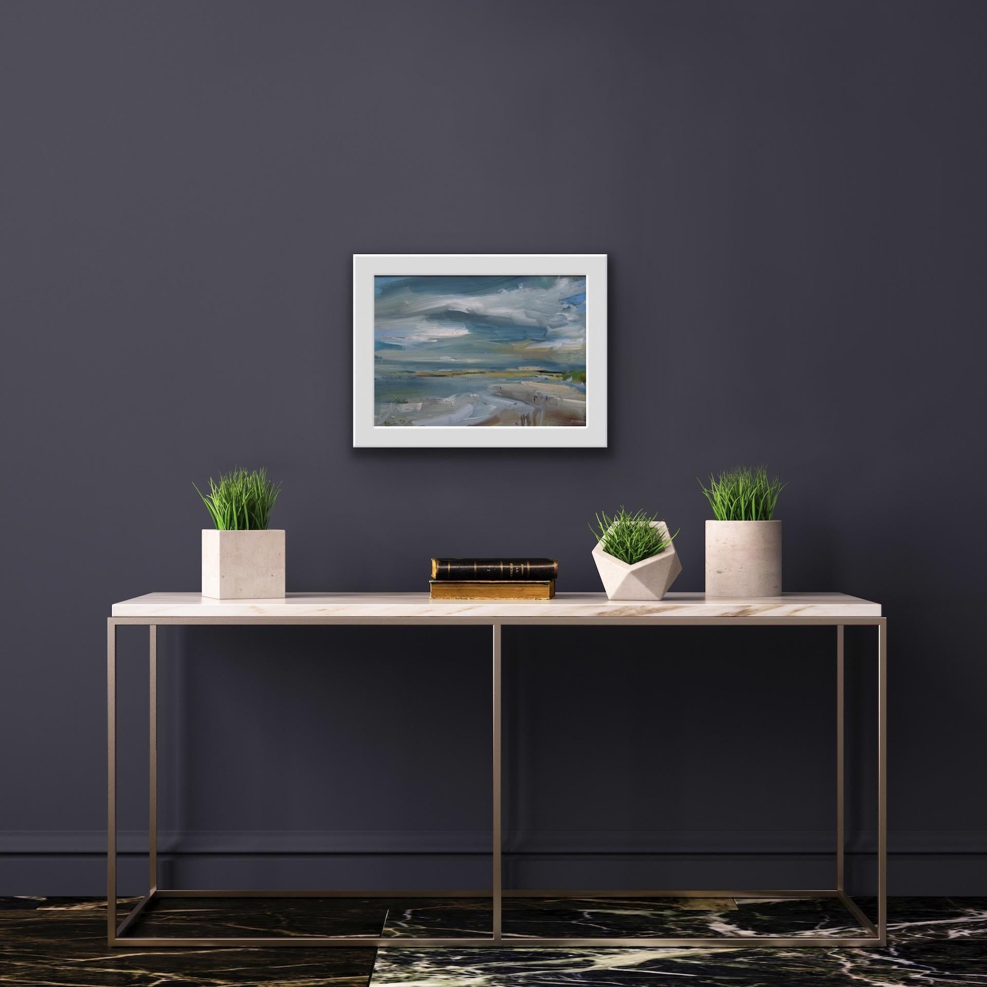 Stephen Kinder, Ebbing Tide, Meereslandschaftskunst, Originalgemälde, Erschwingliche Kunst im Angebot 7