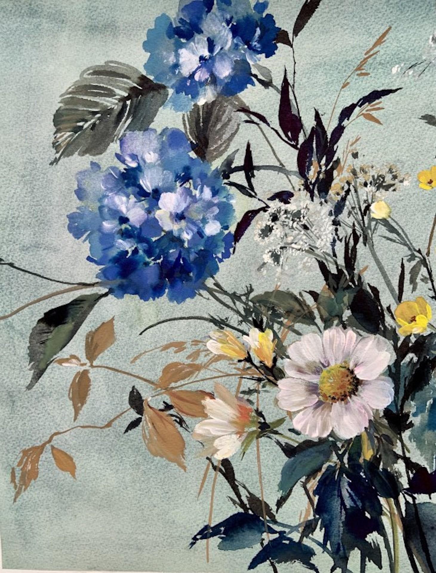Delicatezza, Jo Haran, Pittura originale, Arte accessibile, Opere d'arte floreali in vendita 4