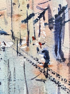 Reflections On St. Martin's Ln, Charing Cross, London, Max Panks, Original, Art