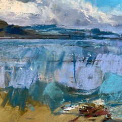 Blue sky over the loch