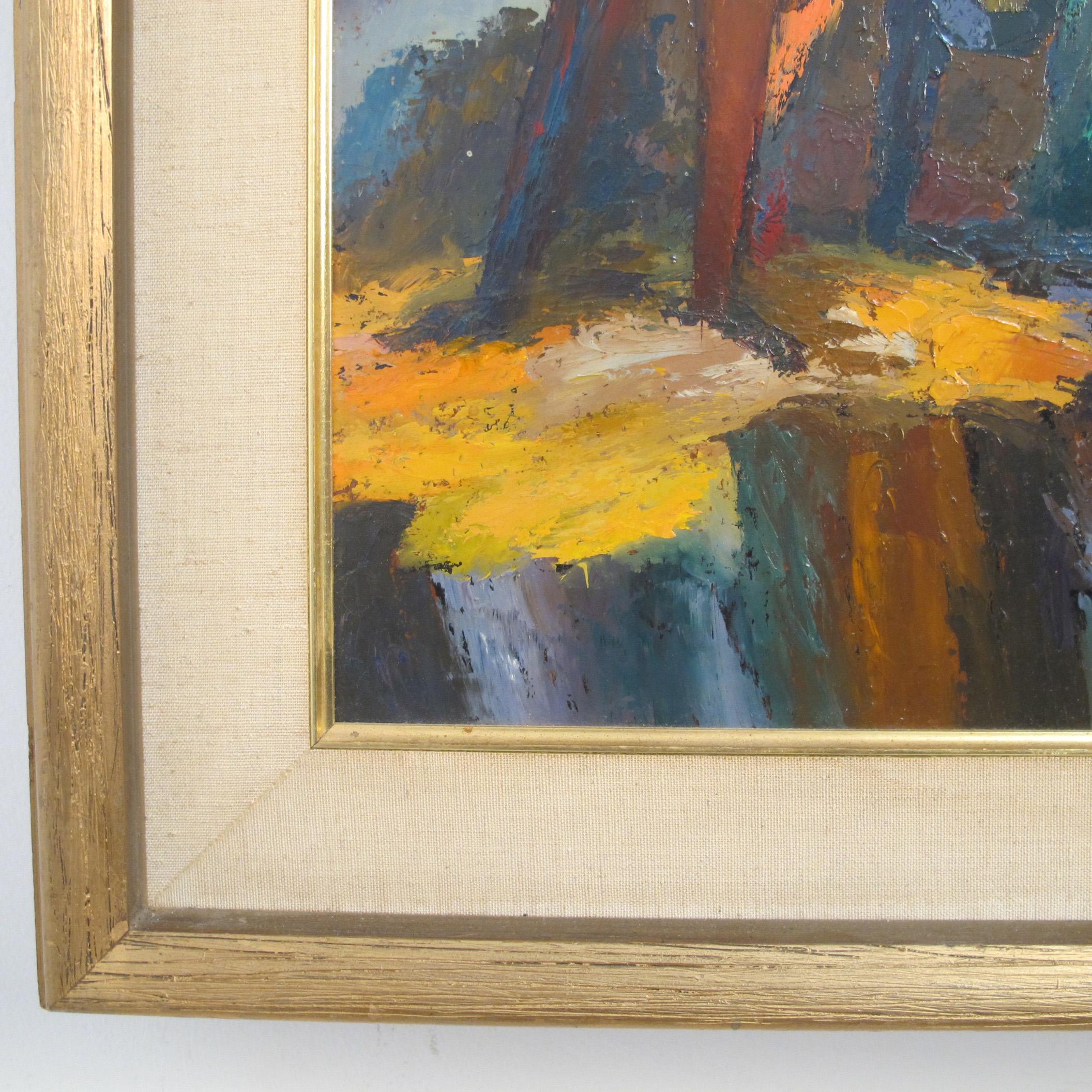 Abstract Western Landscape Painting by California Artist Anthony Rizzo For Sale 8