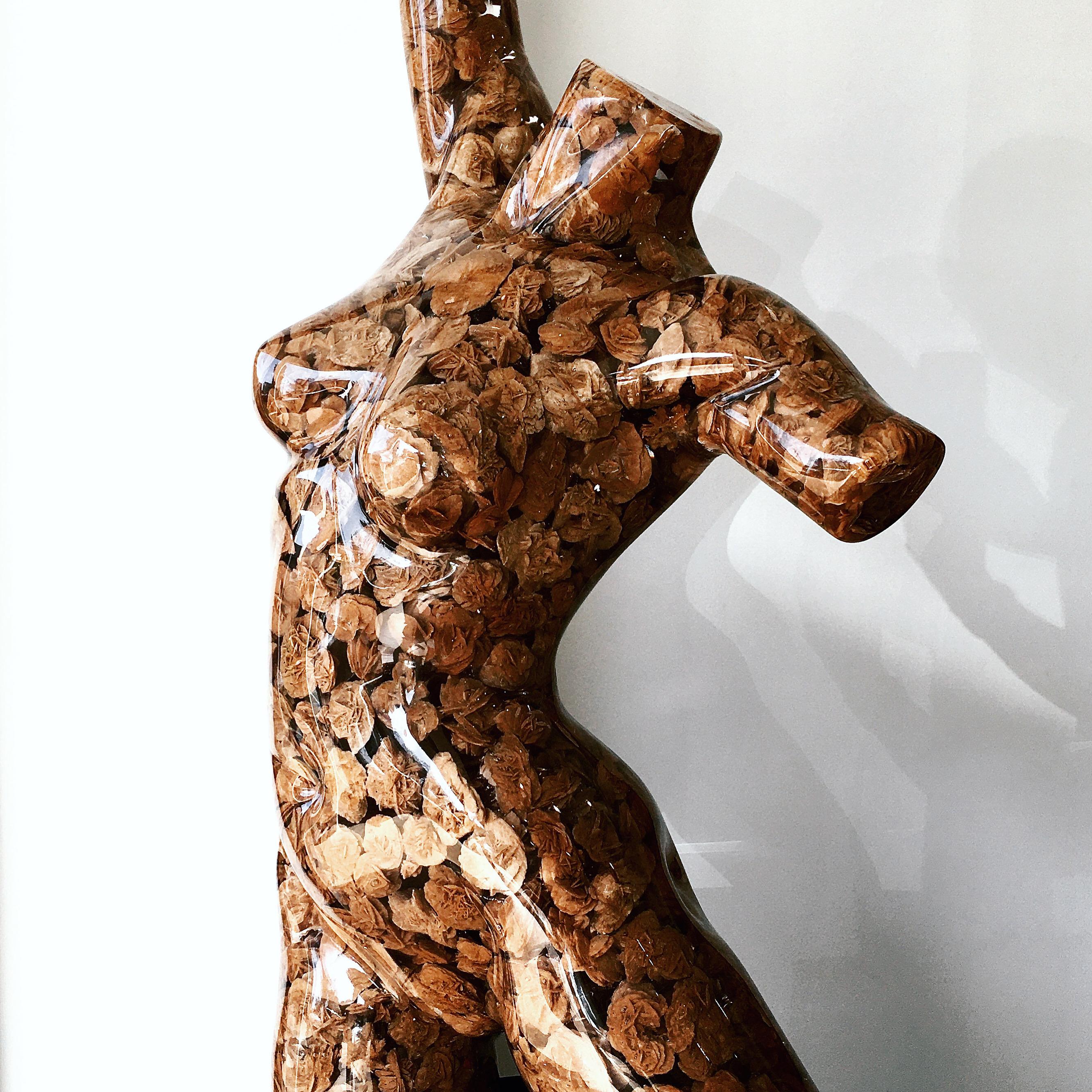 Nude Sculpture Guido Oakley - Rose du désert