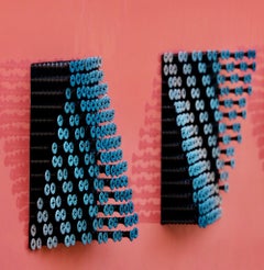 “Butterflies in Miami” the Moments in Color Series, screws wall installation