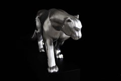 Aluminium Sculpture "PARDA" by Jean Paul Kala