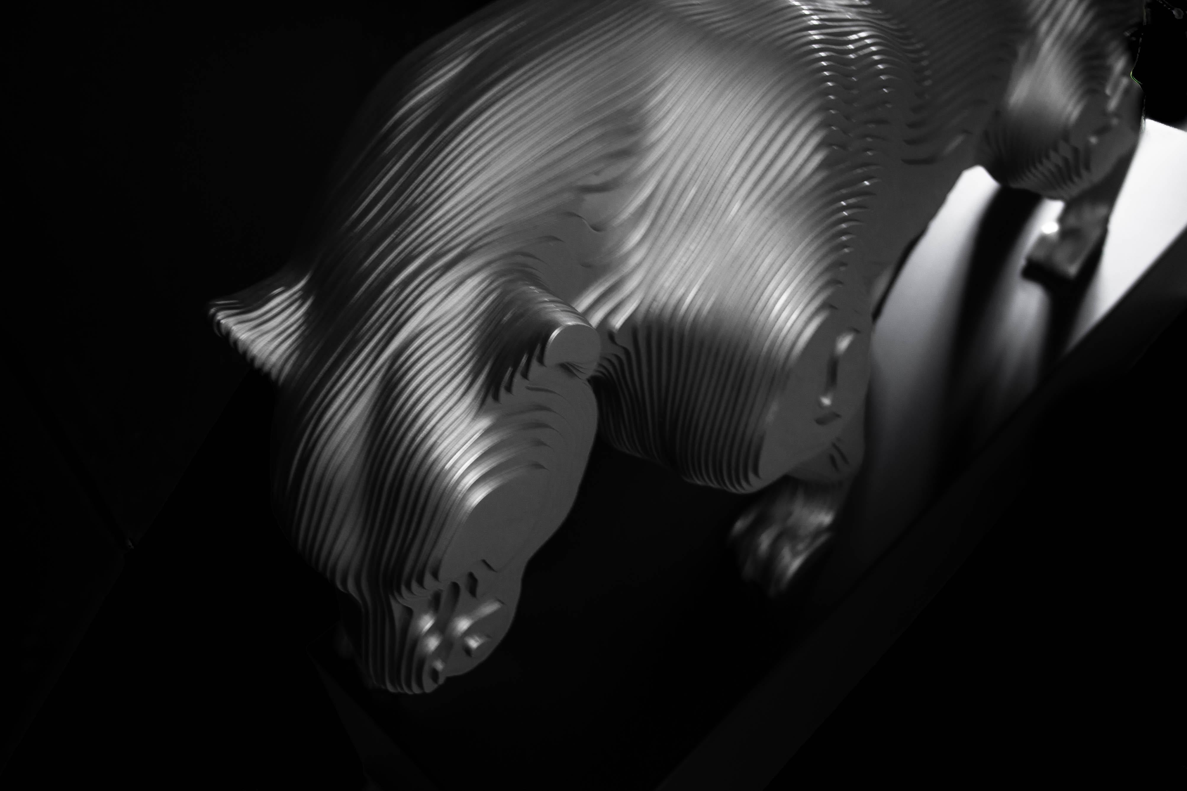sculpture aluminium