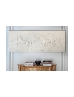 Art Deco Style "Horses" Mural by Leyla Uluhanli