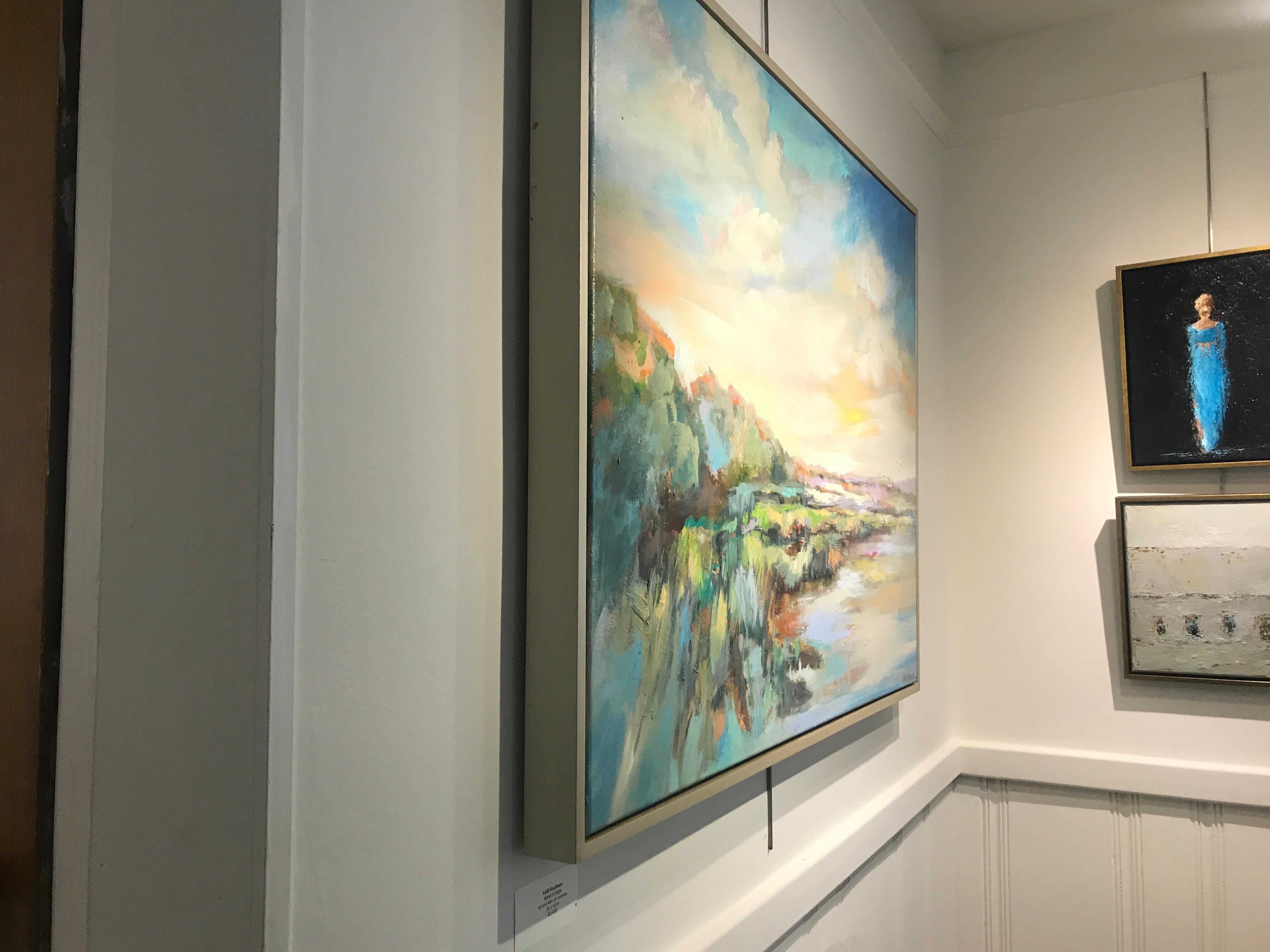 The framed size of this piece is 31.5 x 41.5 x 2

Louisiana-based visual artist Kelli Kaufman will showcase Third Coast: Landscapes of the Gulf South, a solo exhibit of her recent works. Third Coast is a cohesive collection of oil paintings inspired