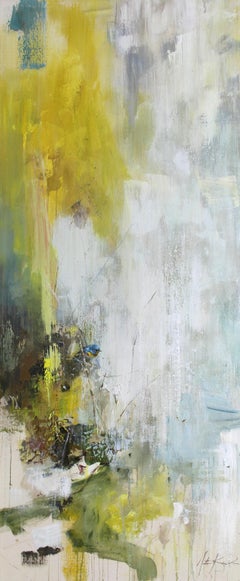 Variations on Blue (Northern Parula Warbler) by Justin Kellner, Abstract Piece