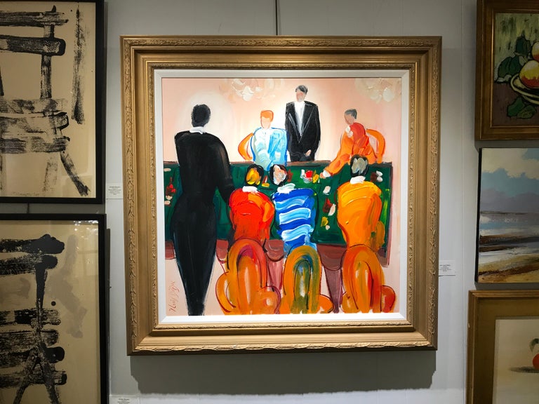 JeanLouis DUBUC Casino by JeanLouis Dubuc, Framed French Figurative