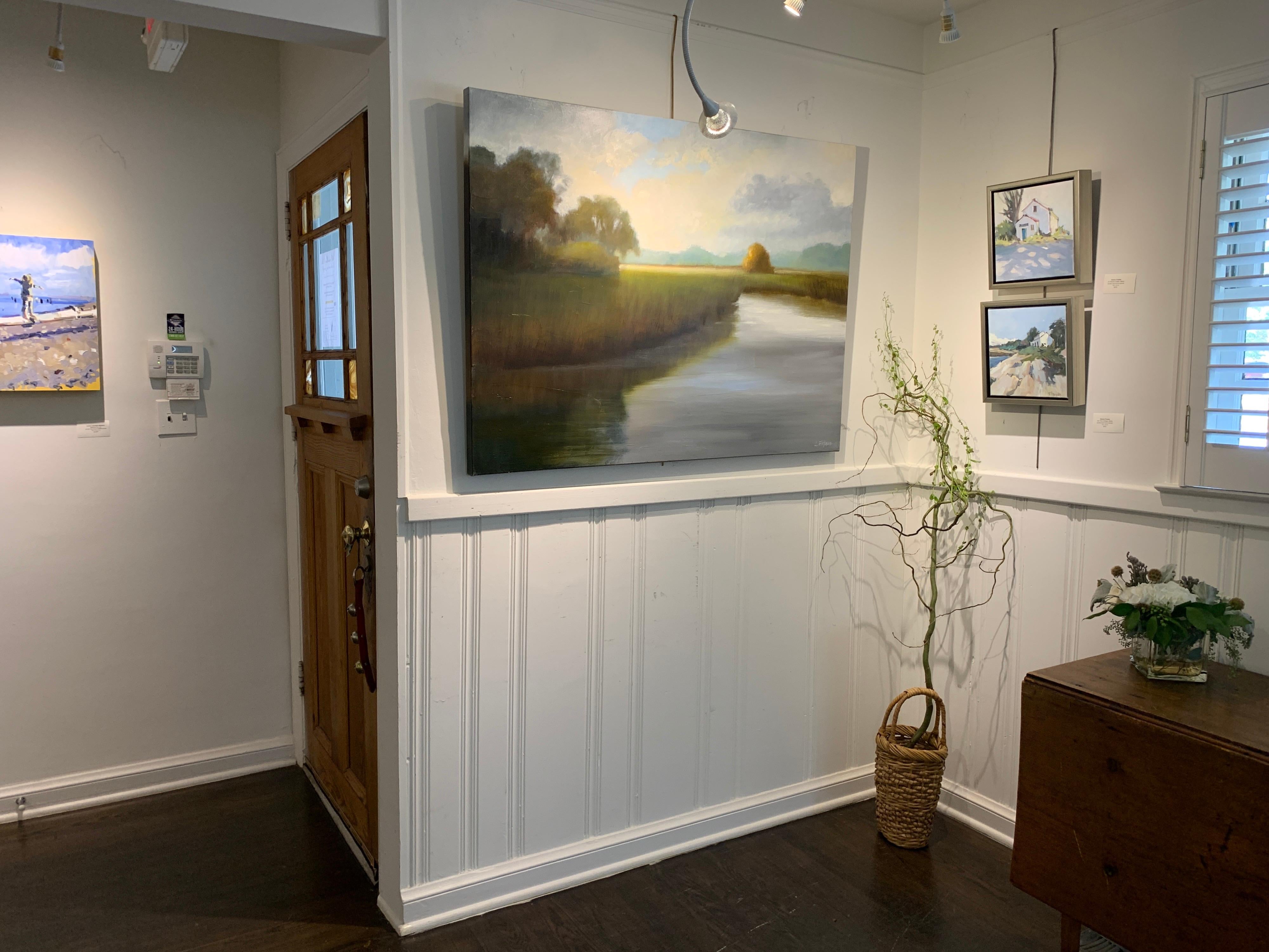 Laura Lloyd Fontaine's studio looks over the Lowcountry marsh of Charleston, S.C. When the tide is high, she paddles through the narrow creeks and marsh grass and into the Charleston Harbor. It is from this vantage point, close to the water in her