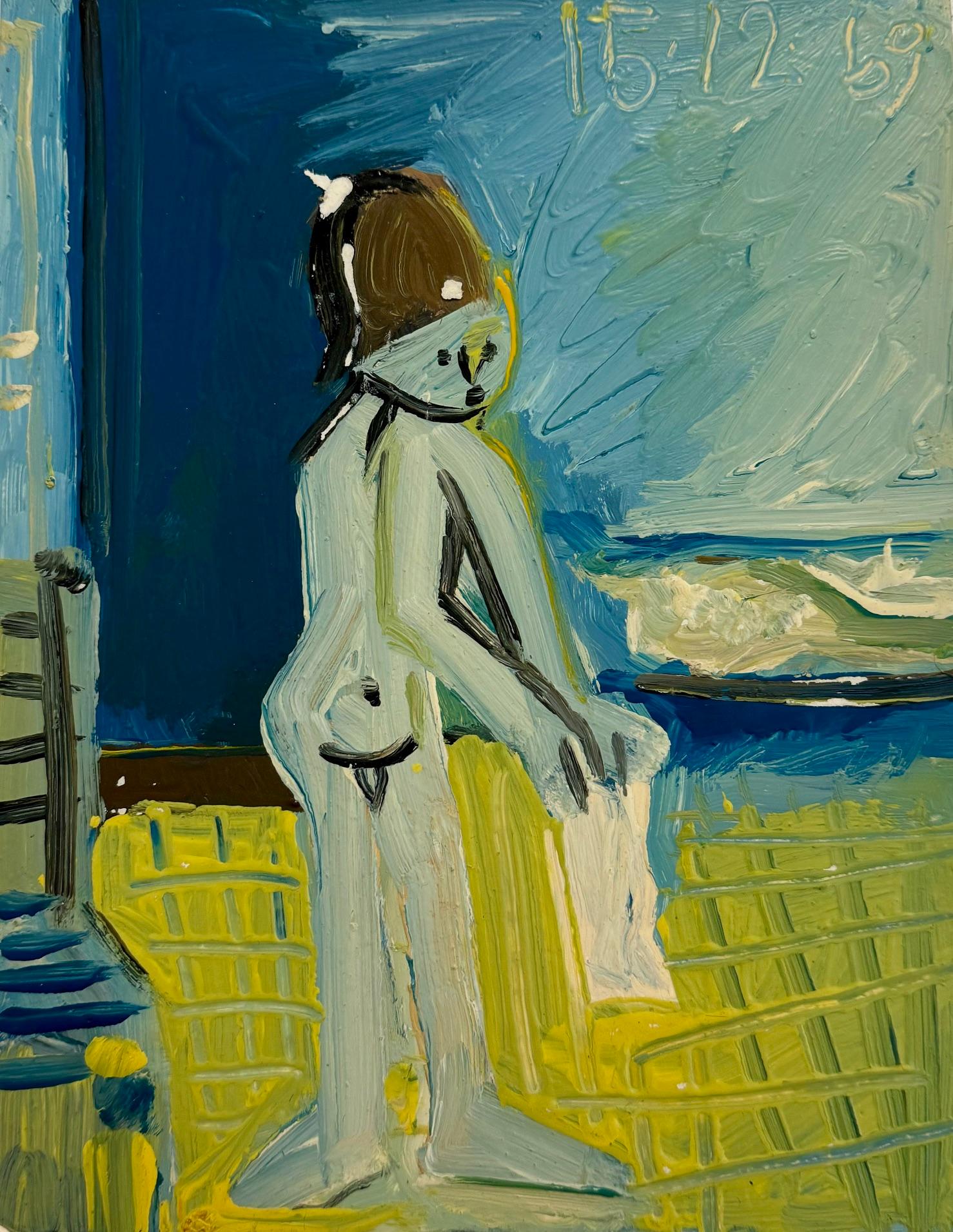 Raymond Debieve (1931-2011)
Né dans le nord de la France comme jumeau de son frère Michel Michele (qui deviendra lui aussi un artiste accompli plus tard), Raymond a peint toute sa vie.  Son travail coloré et fantaisiste rappelle le mouvement cubiste