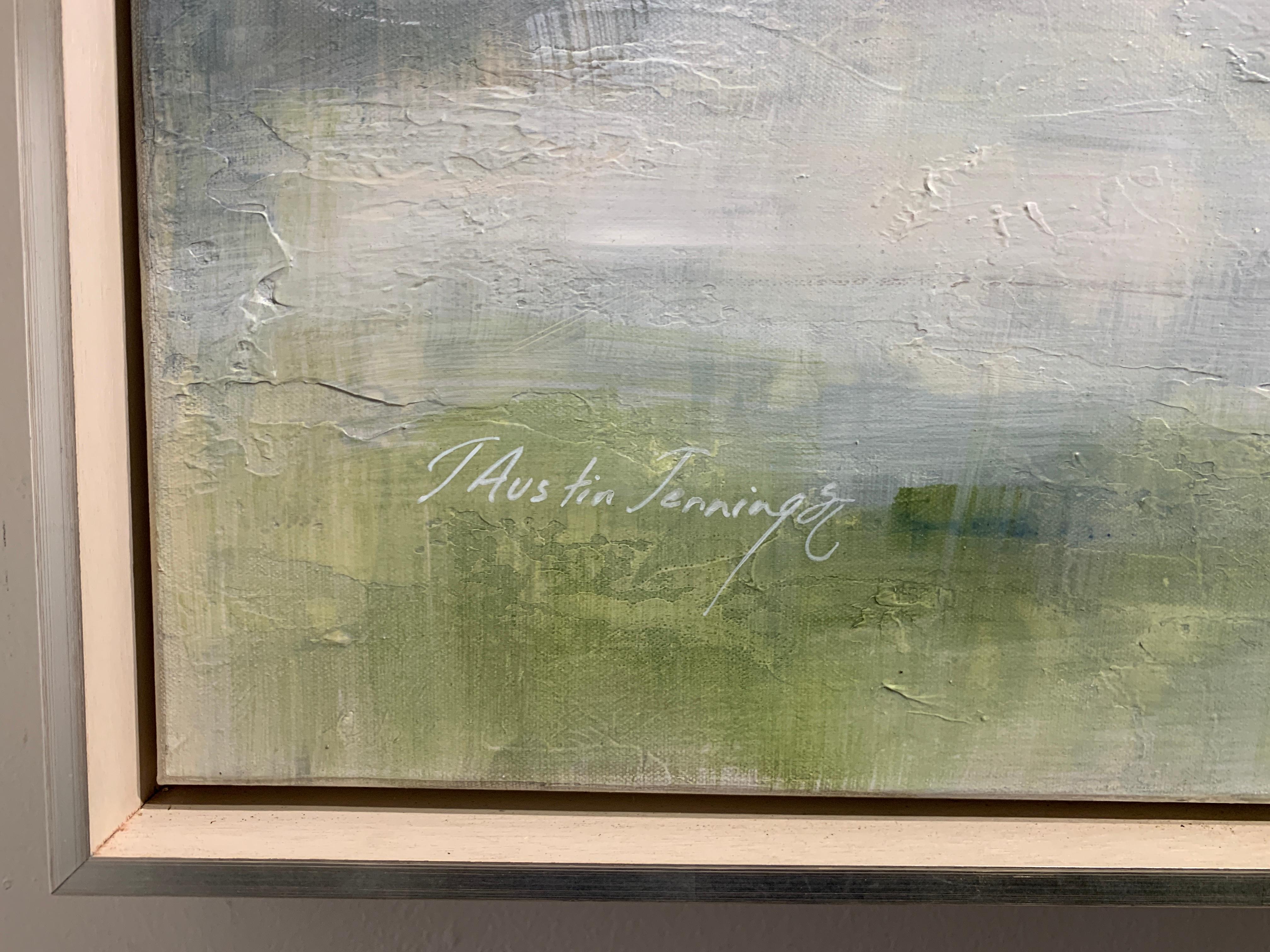 Summer Slips Away J Austin Jennings 2019 Large Square Framed Landscape 1